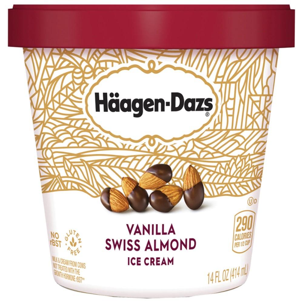Helado Häagen Dazs Vanilla Swiss Almond 414ml - Madison Center