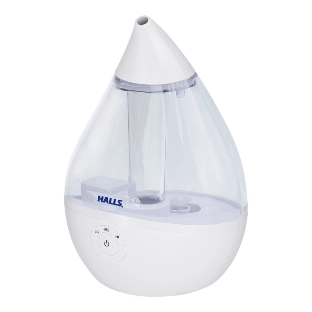 Halls Humidifier Cool Mist Filter Free Ultrasonic Half Gallon Tank 15 Horas