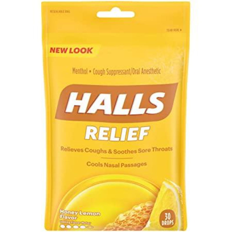 Halls Relief Honey Lemon 30 und