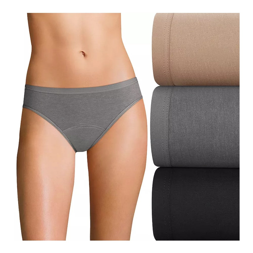 Hanes Pack 3 Und Ropa Interior  Comfort Period Para Dama