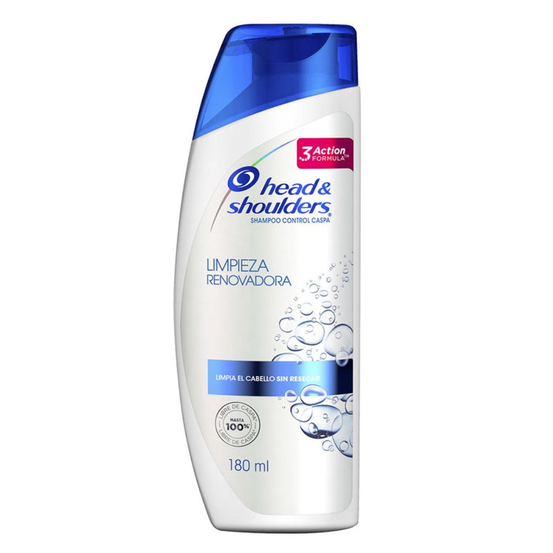Shampoo Head & Shoulders Control Caspa Limpieza Renovadora 180ml