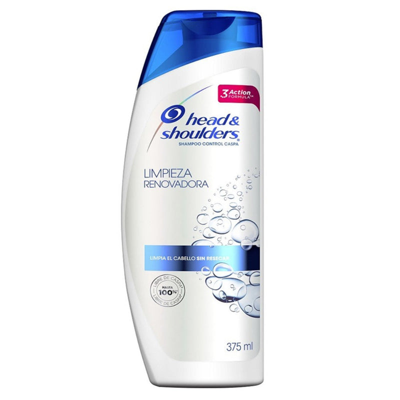 Shampoo Head & Shoulders Control Caspa Limpieza Renovadora 375ml