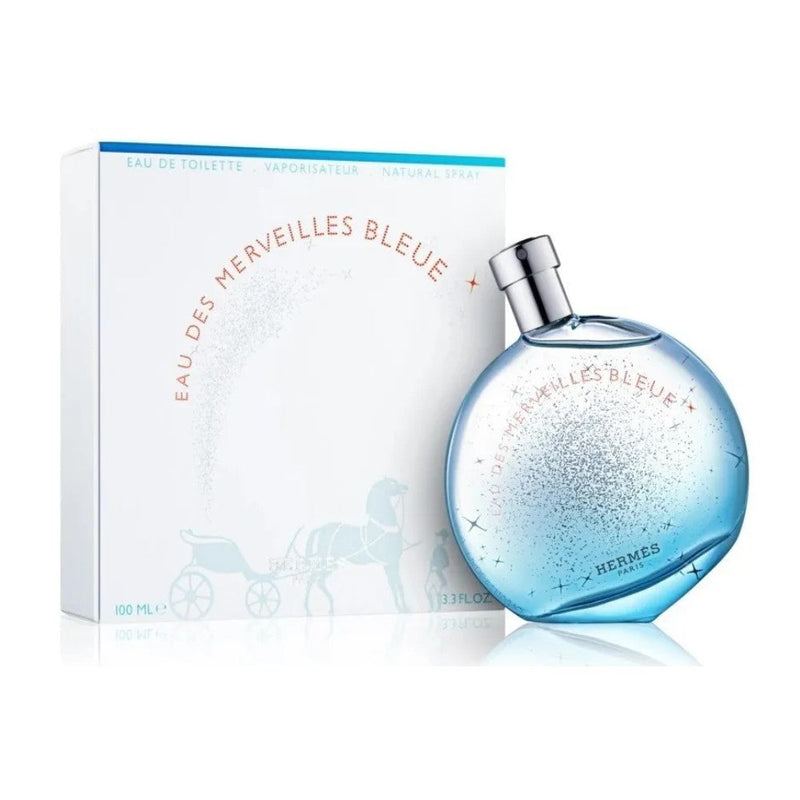 Hermes Eau Des Merveilles Bleue Eau De Toilette For Woman 100ml