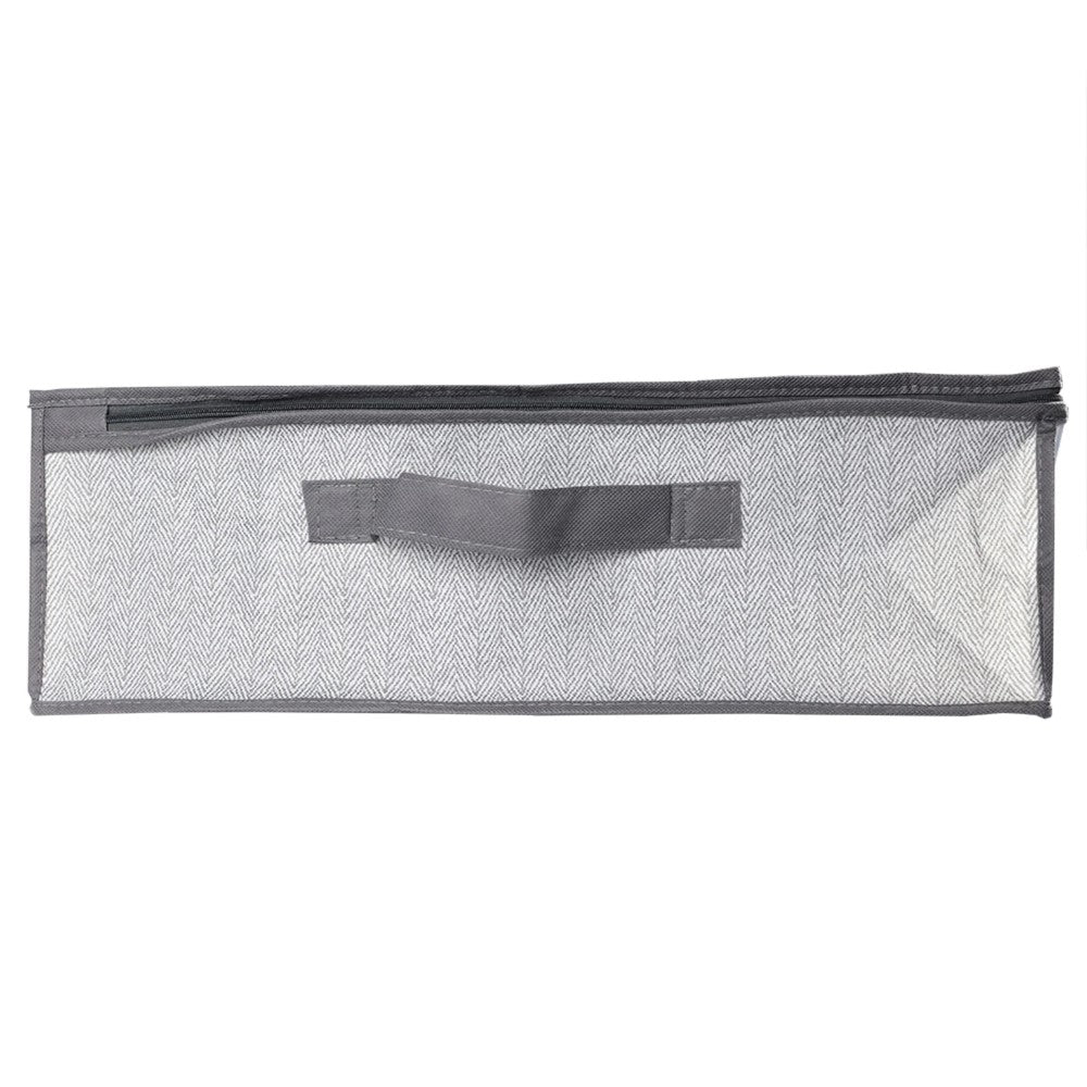 Bolsa de Tela De Almacenamiento Debajo De La Cama Color Gris Home Basic