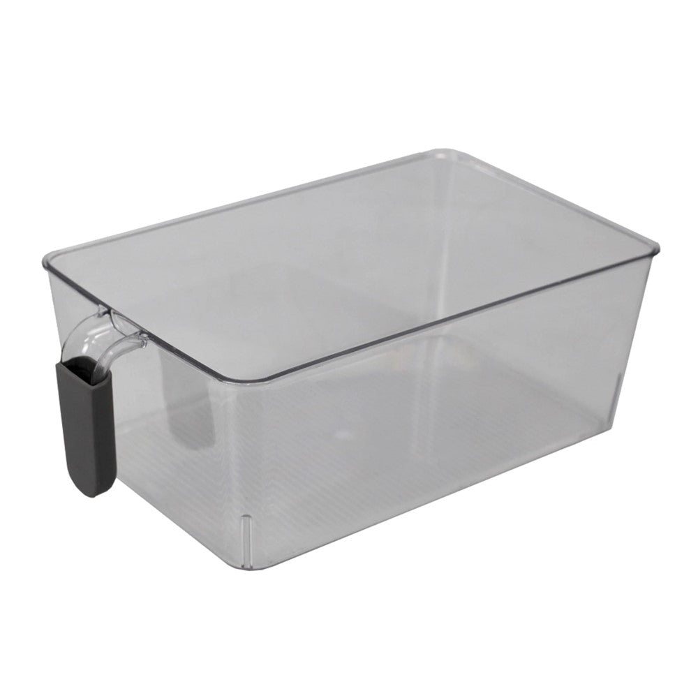 Organizador para Nevera/Despensa con Agarrador Home Basics Storage Bin 12.7 x 30.5 x 10.8cm