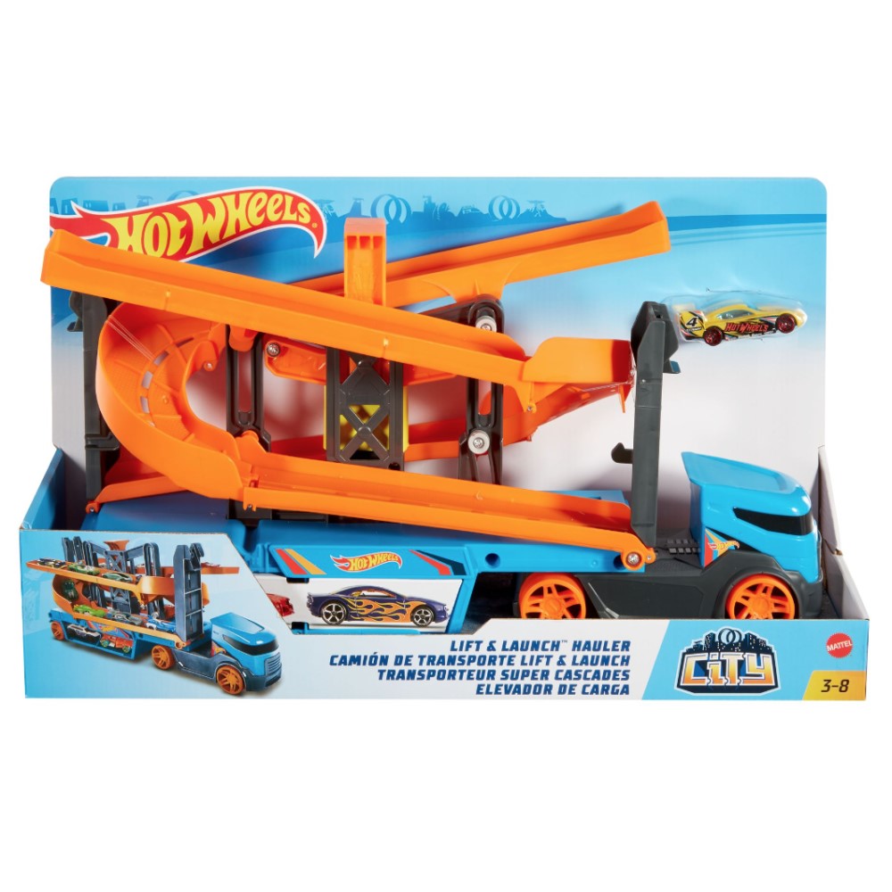 Hot Wheels Lift Launch Hauler 3