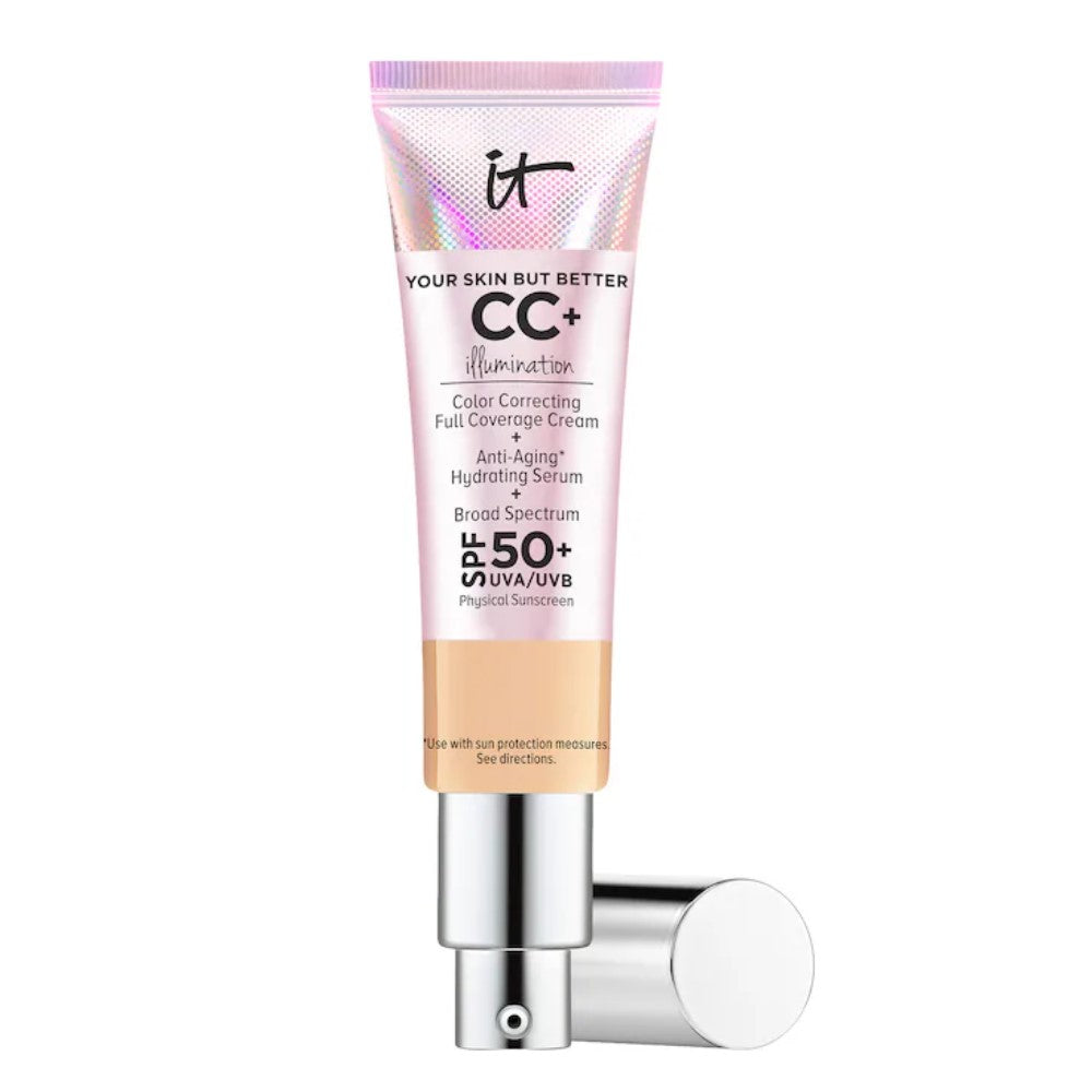 It Cosmetics CC+ Illumination Color Correcting Iluminating Full Coverage Cream SPF 50 Medium 32ml