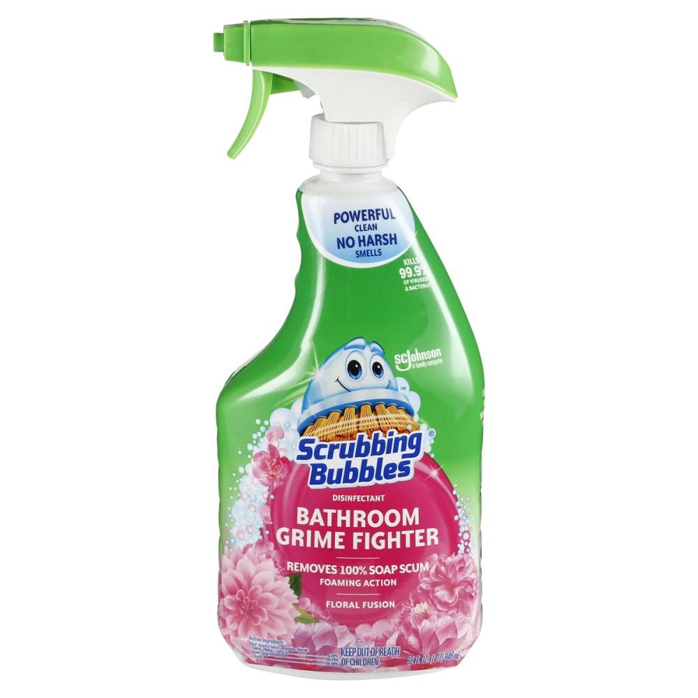 Limpiador de Baños Scrubbing Bubbles Grime Fighter Floral Fusion 946 ml