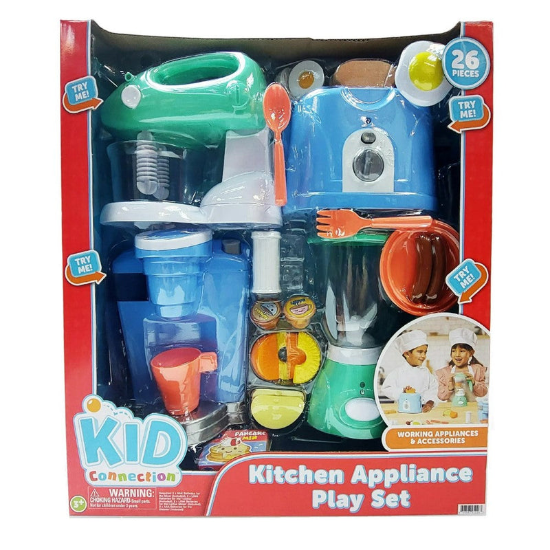 Kitchen Appliance Play Set 26 pieces Kid Connection 3+
