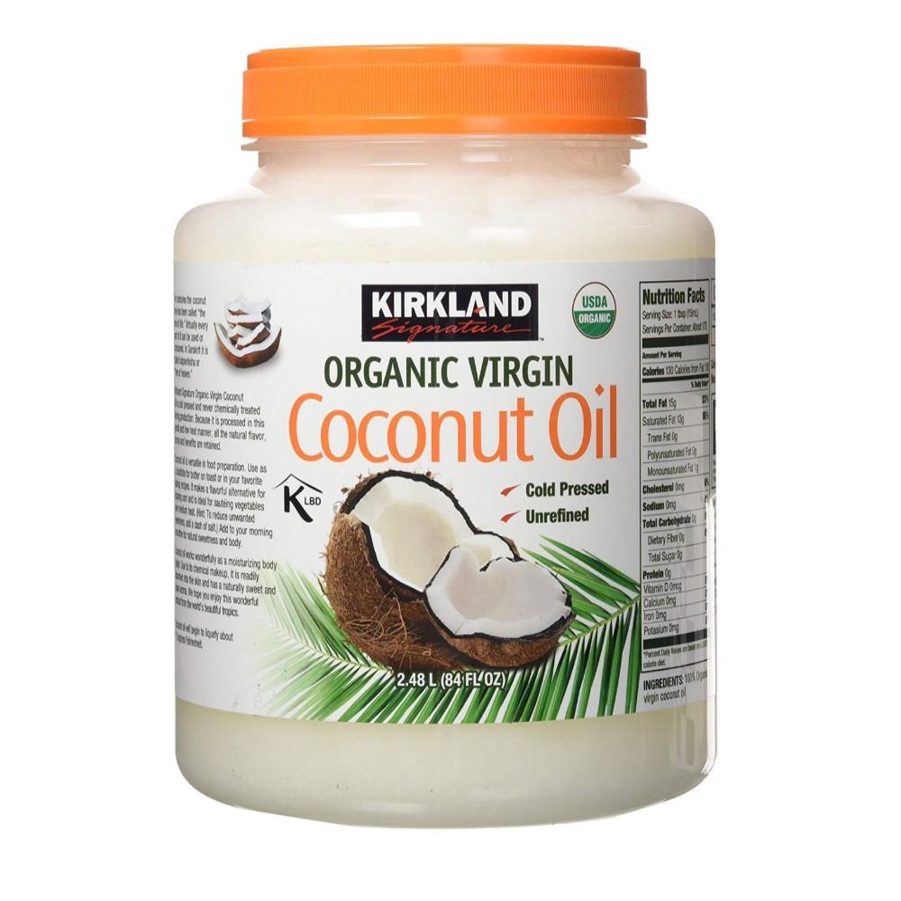 Aceite de Coco Kirkland Organic Virgin 2.48lt