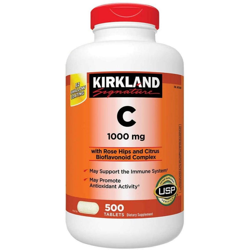 Vitamina C Kirkland 1000mg 500 tabletas - Madison Center