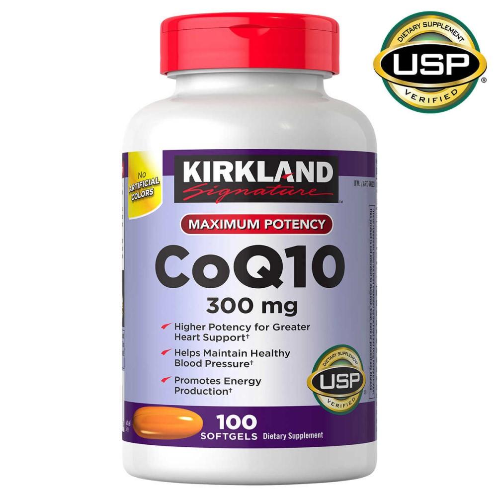 CoQ10 Kirkland 300mg 100 Softgels - Madison Center