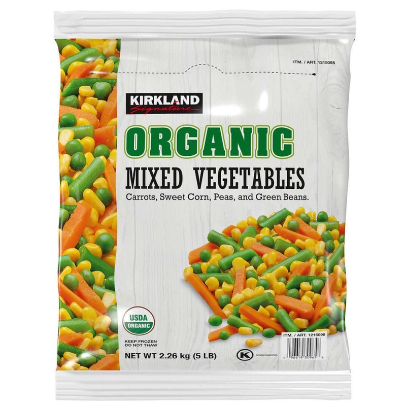 Mixed Vegetable Kirkland Signature Organic 2.26kg