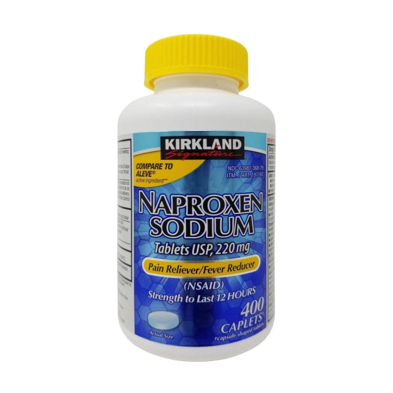 Naproxen Sodium Kirkland Taplets 400und