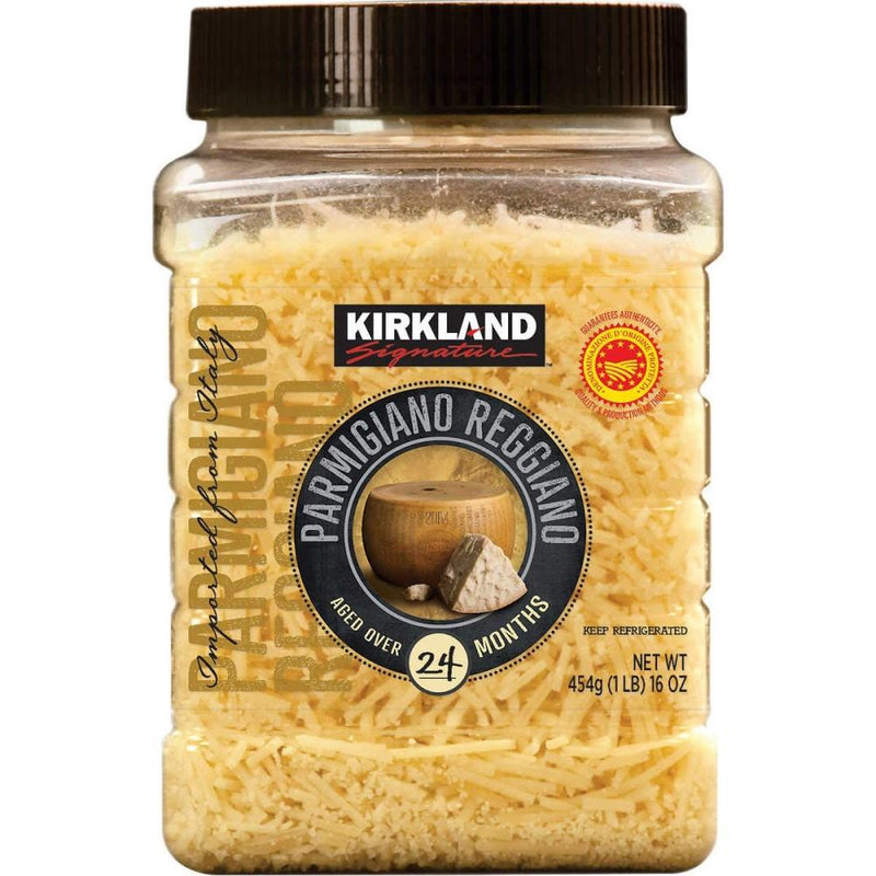 Queso Kirkland Parmesano Reggiano Rallado 454 gr