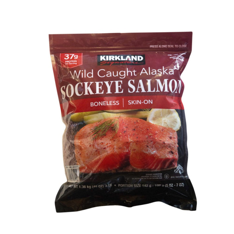 Pescado Kirkland Wild Caught Sockeye Salmon 1.36kg