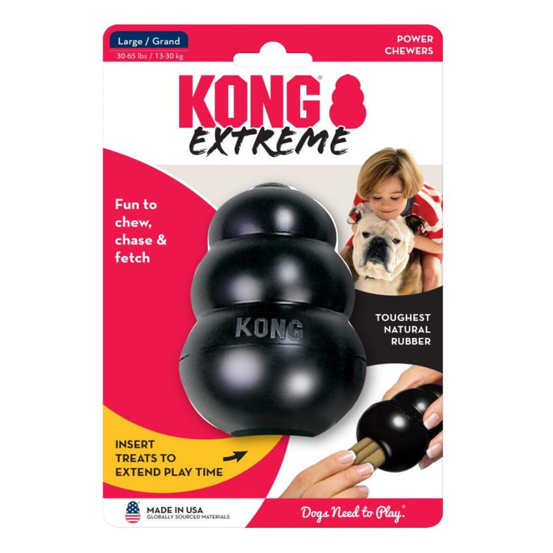 Kong Juguete Para Perro Xtreme Color Negro Large 13.30kg