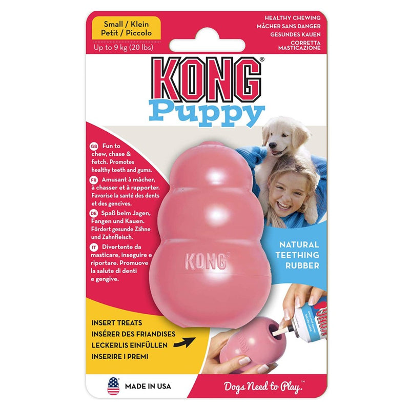 Kong Juguete Para Perro Puppy Color Rosa Small 9kg