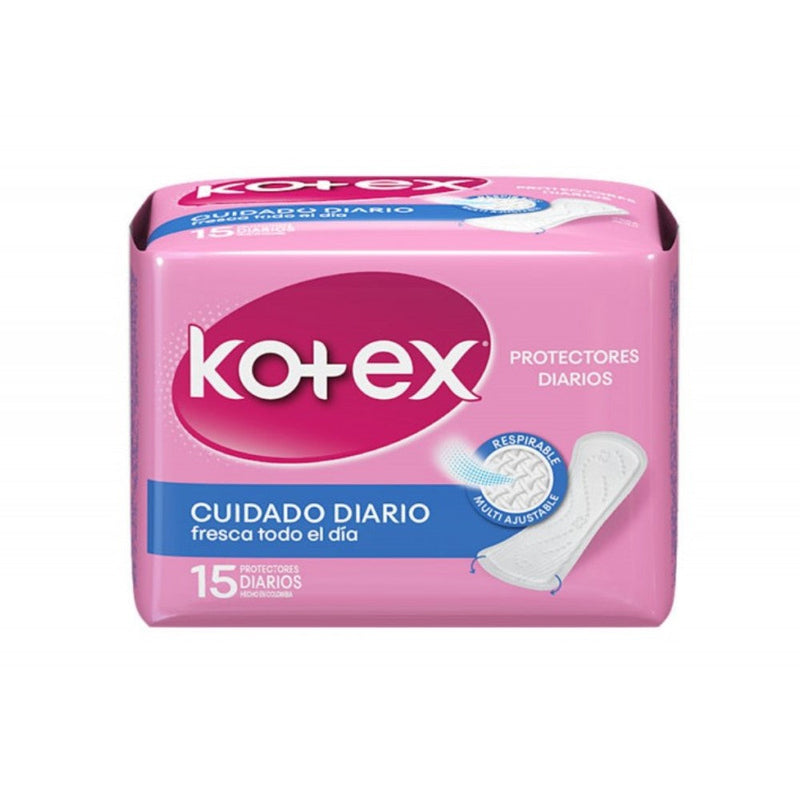 Kotex Protectores Diarios Cuidado Diario 15und