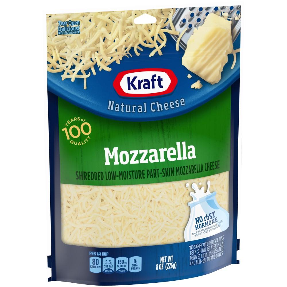 Queso Kraft Mozzarella Shredded 226g - Madison Center