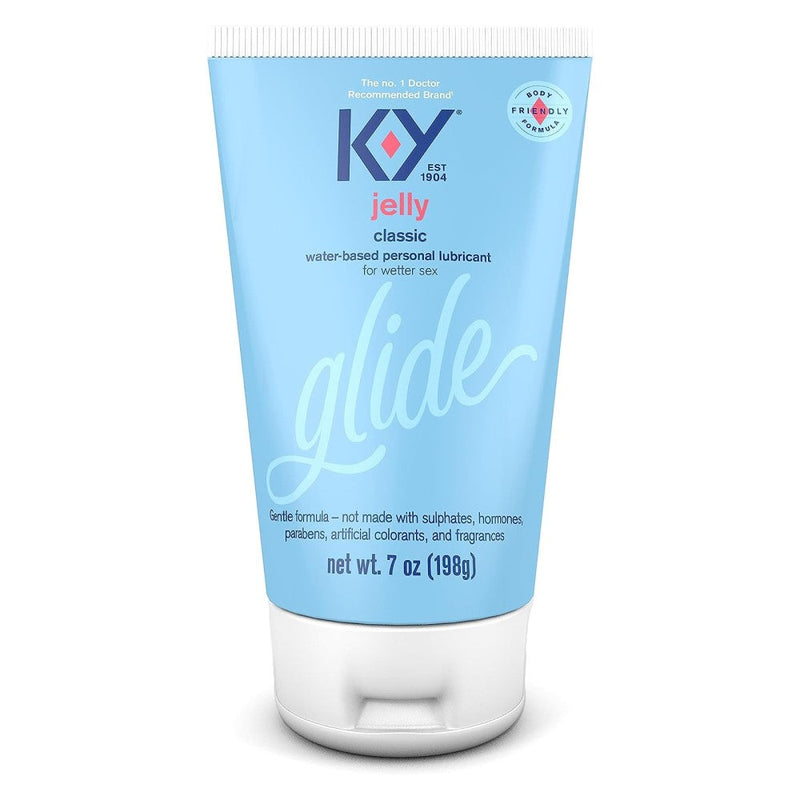 KY Jelly Classic Glide Water Based Personal Lubricante For Wetter Sex 198g