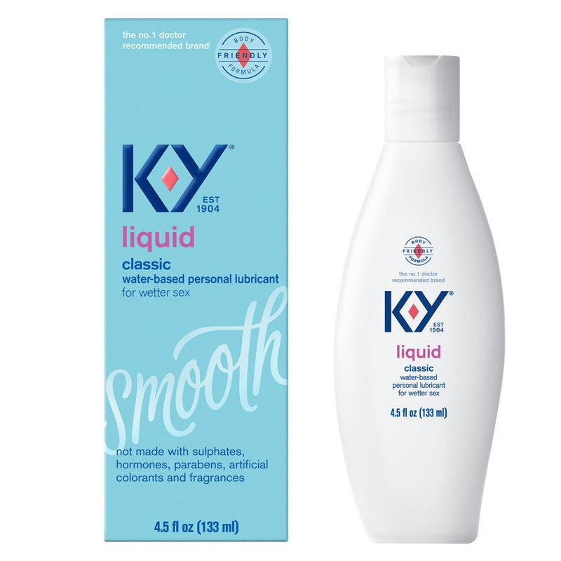 KY Liquid Classic Water-Based Personal Lubricante Smooth 133ml