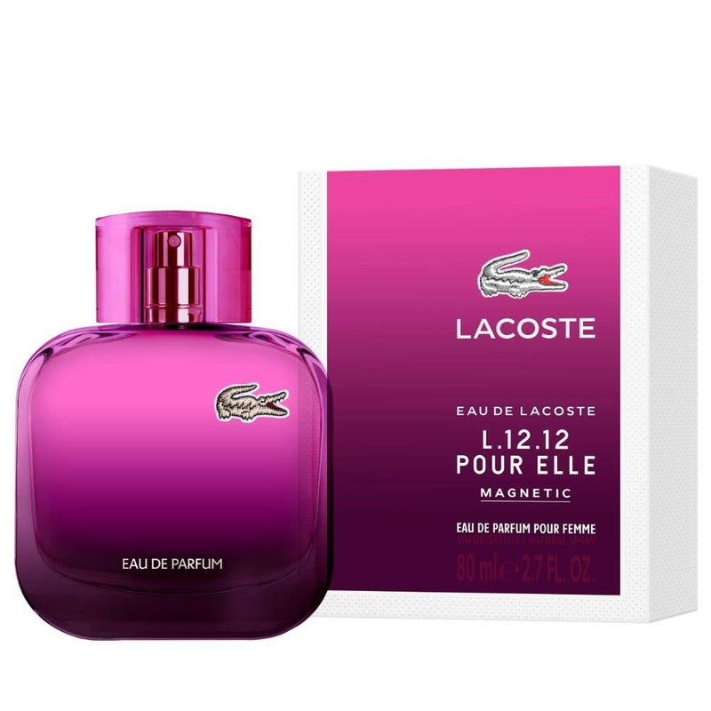 Lacoste L.12.12 Pour Elle Magnetic Eau De Parfum for Woman 80 ml