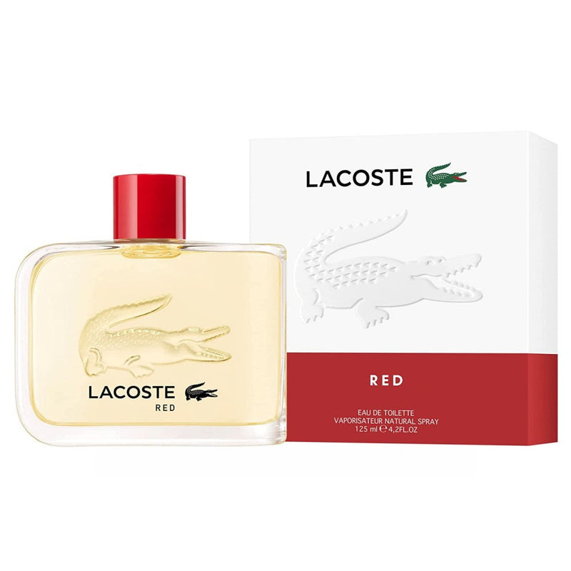 Lacoste Red Eau De Toilette For Men 125ml