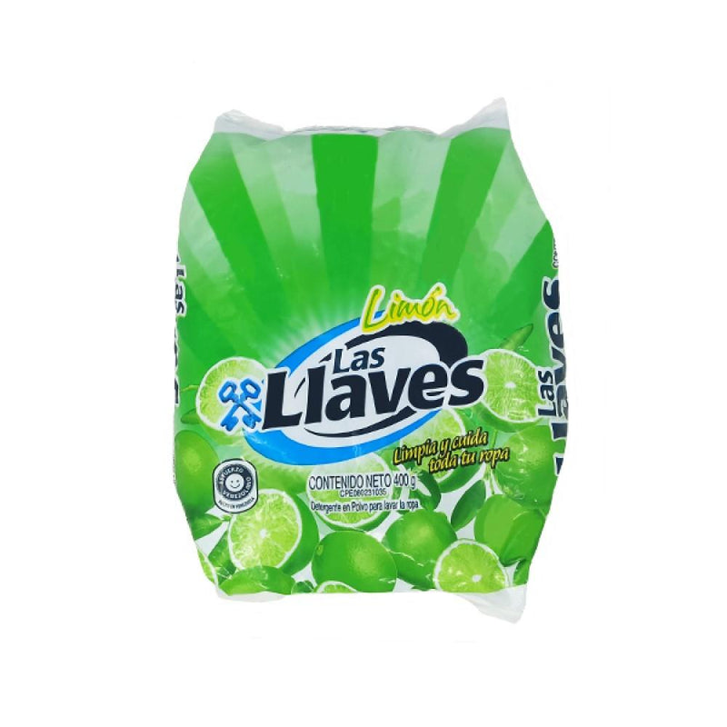 Detergente Las Llaves Limon 400gr Nacional