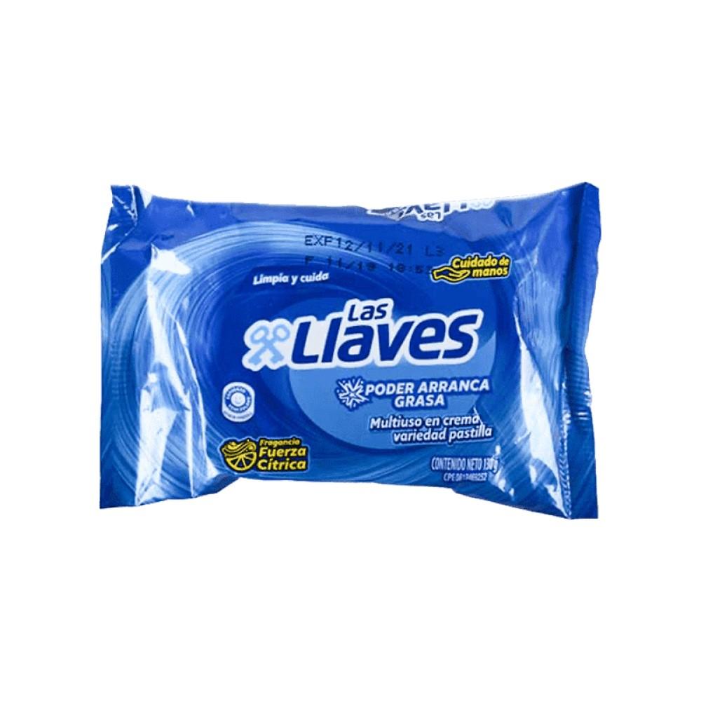 Jabon Las Llaves Multiuso Pastilla 130gr