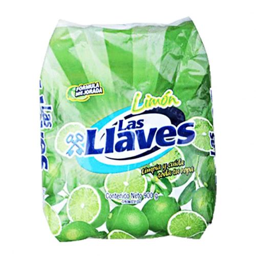 Detergente Las Llaves Limon 900g Nacional