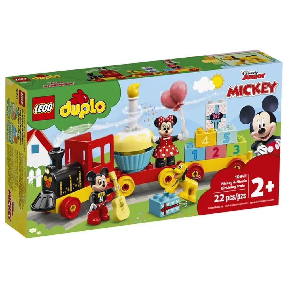 Lego Duplo Disney Junior Mickey Minnie Birthday Train 22pzs 2+ cod 10941