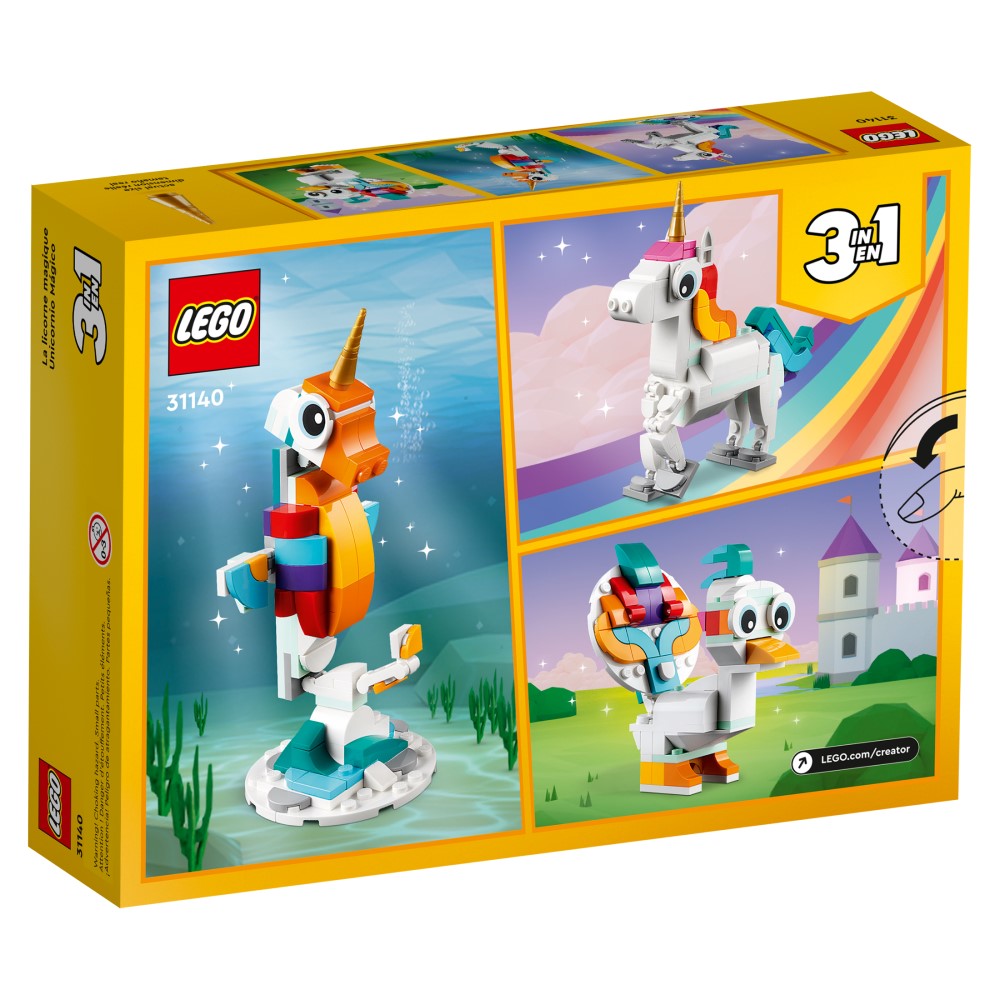 Lego Creator Magical Unicorn 145pzs 7+ 31140