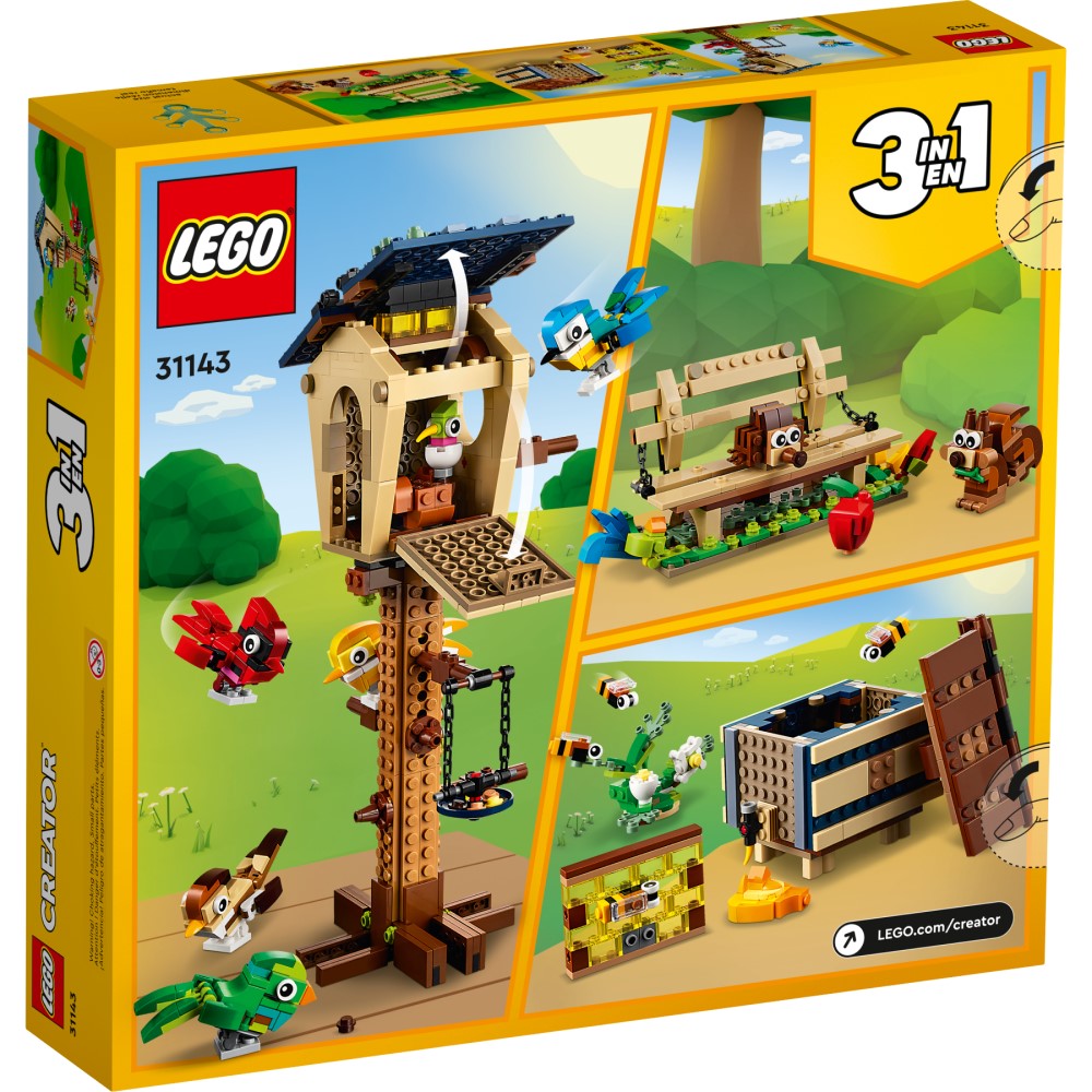 Lego Creator Birdhouse 476pzs 8+ 31143