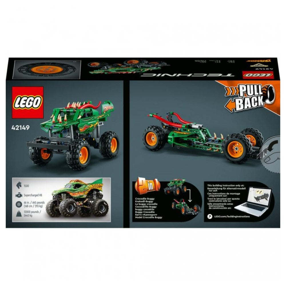 Lego Technic Monster Jam Dragon 217 Piezas