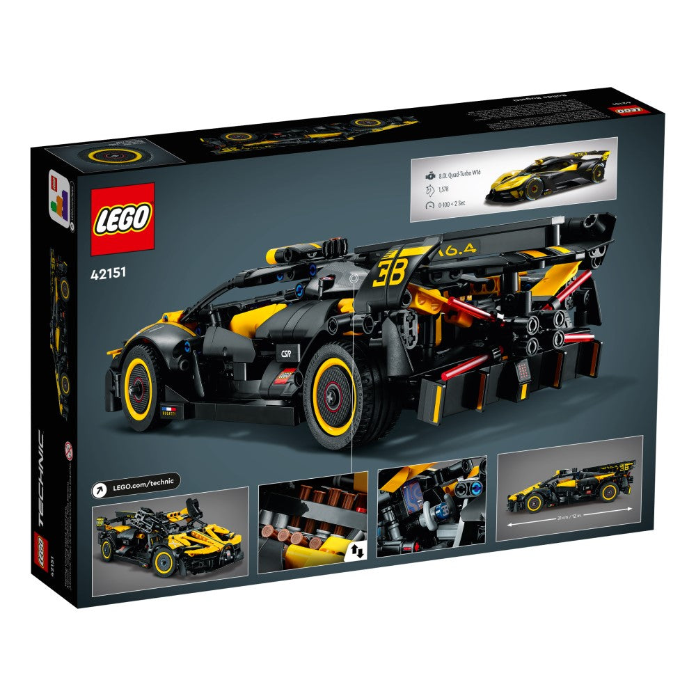 Lego Technic Bugatti Bolide 905pzs 9+