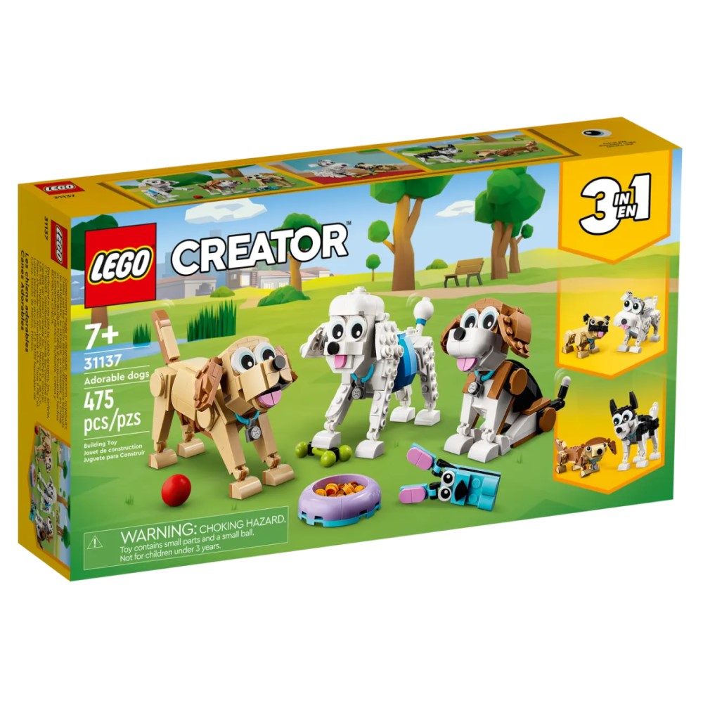 Lego Creator Adorable Dogs 475pzs 7+