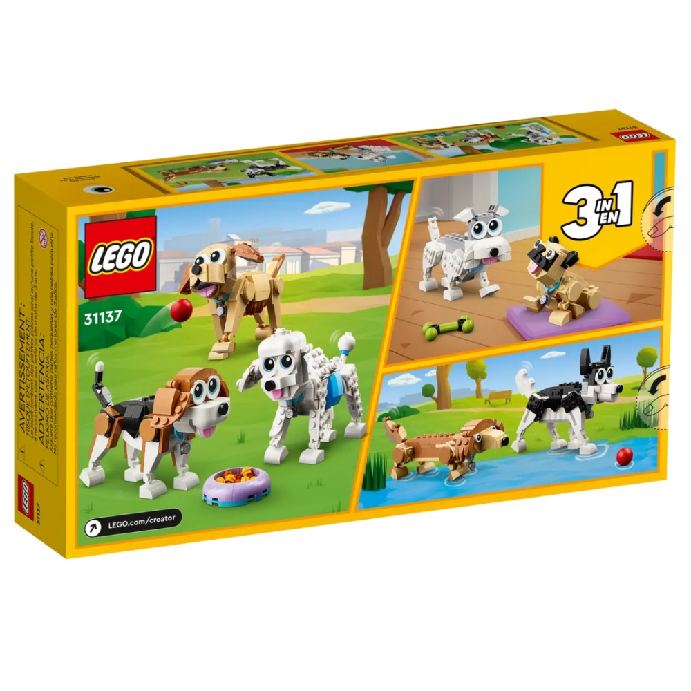 Lego Creator Adorable Dogs 475pzs 7+