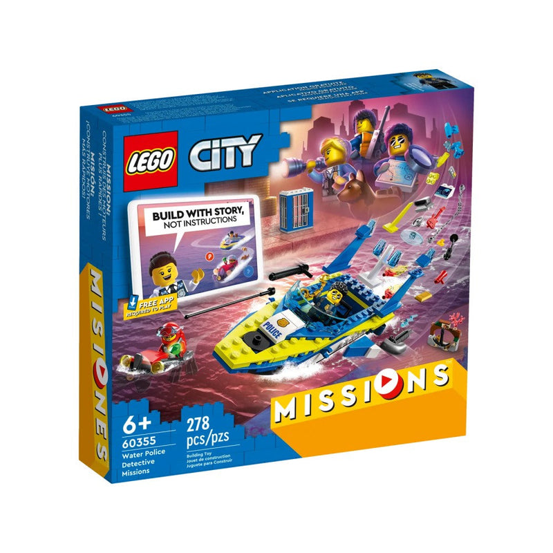 Lego City Water Police Detective Missions 278pzs 6+