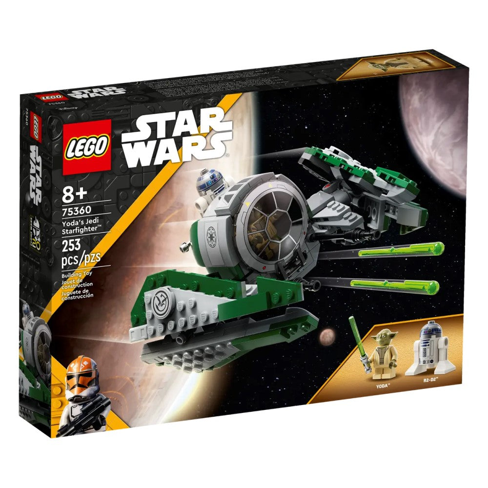 Lego Star Wars Yoda's Jedi Starfighter 253 Piezas