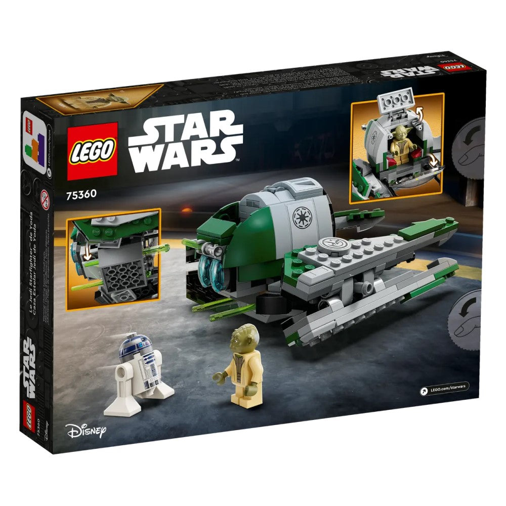 Lego Star Wars Yoda's Jedi Starfighter 253 Piezas