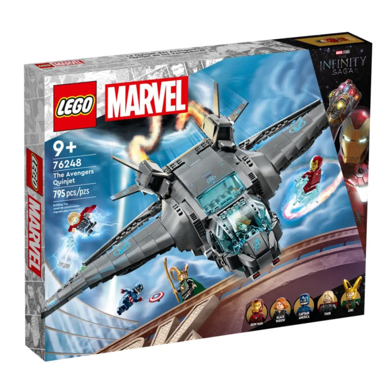 Lego Marvel The Avengers Quinjet 795pzs 9+