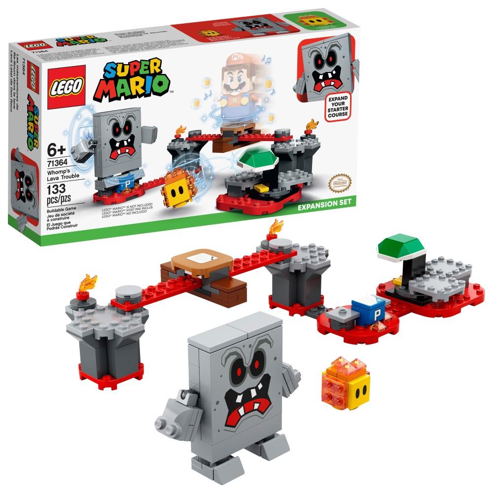 Lego Super Mario Whomp's Lava Trouble 133 pcs