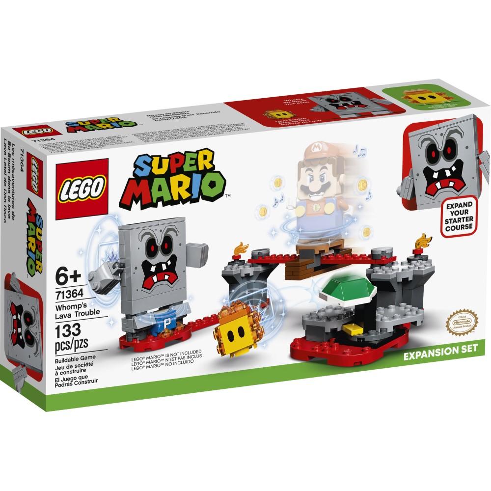 Lego Super Mario Whomp's Lava Trouble 133 pcs