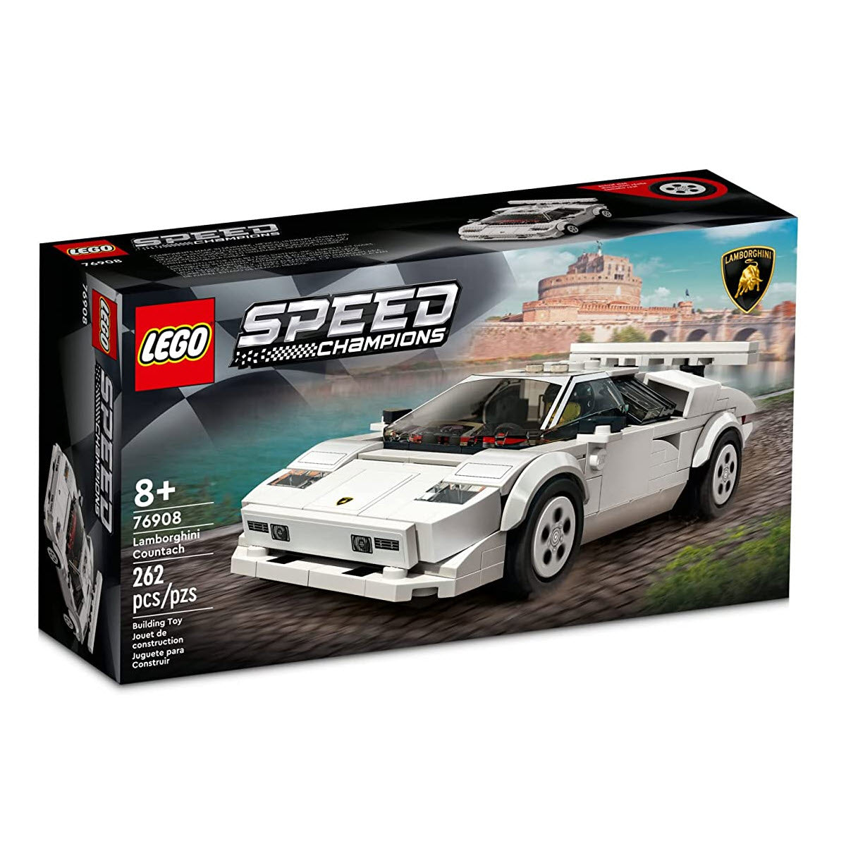 Lego Speed Champions Lamborghini Countach 262pzs 8+