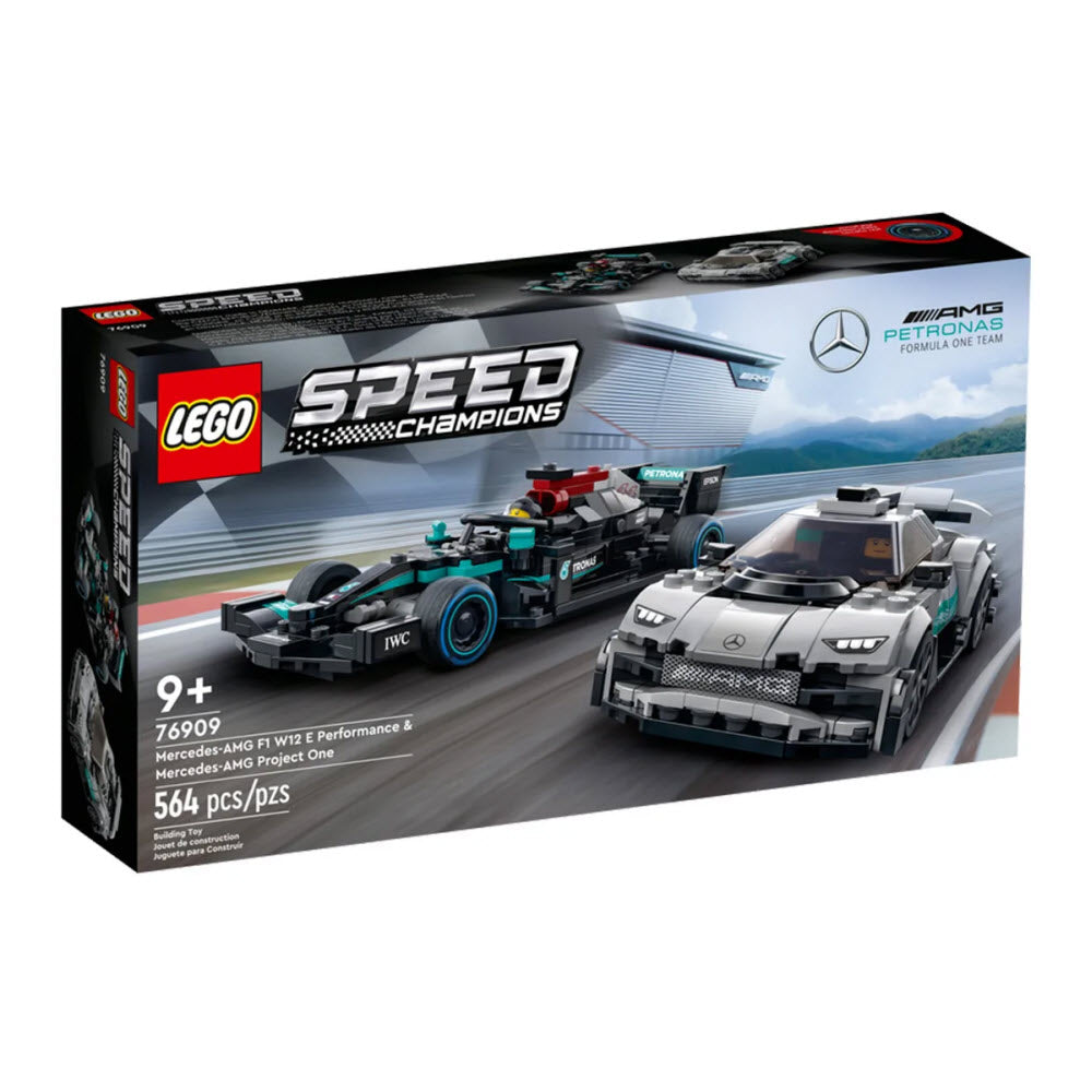 Lego Speed Champions Mercedes AMG F1 W12 E & Performance Mercedes AMG Project One 564pzs 9+