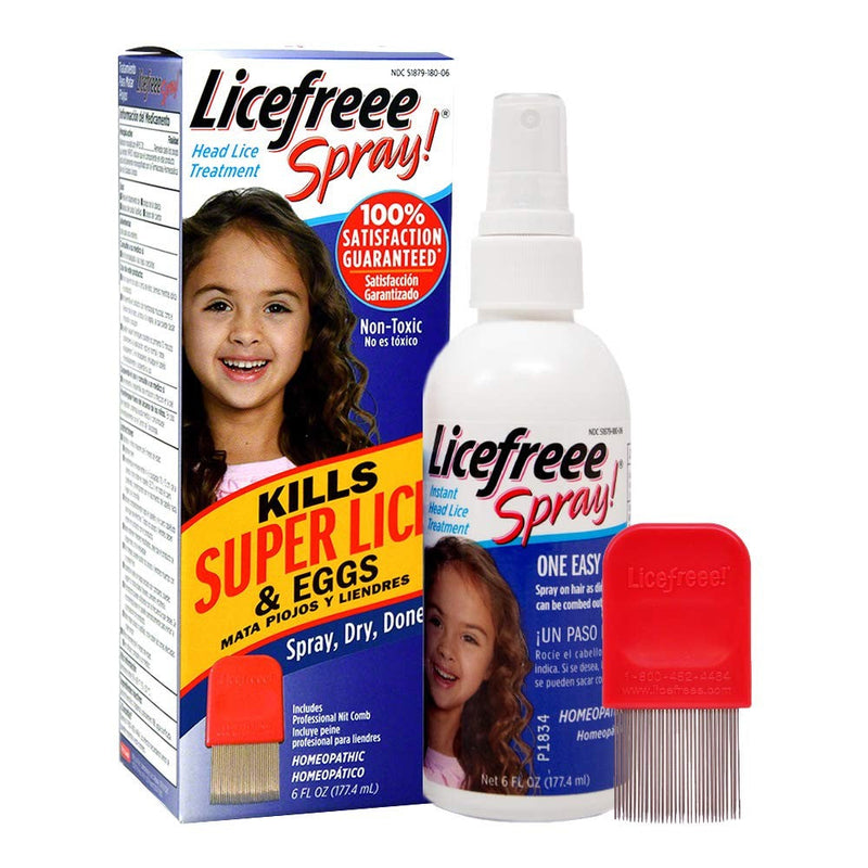 Mata Piojo Licefree Spray Kills Super Lice & Eggs 177.4ml