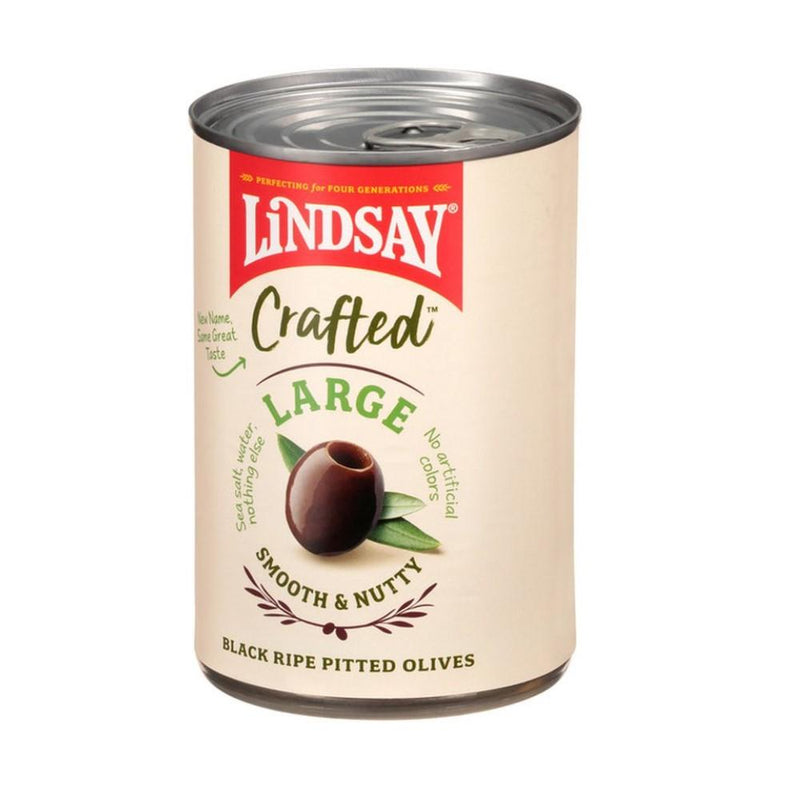 Aceitunas Black Lindsay Crafted Large Smooth & Nutty 170g