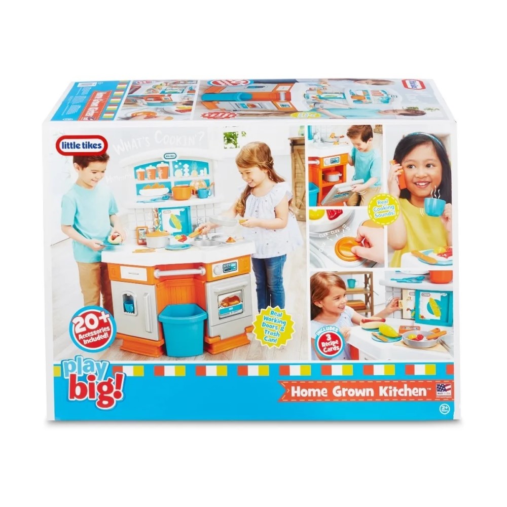 Little Tikes Cocina Gigante + 20 Accesoreos Kitchen 4+