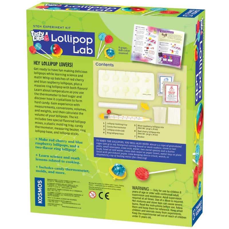 Lollipop Lab Stem Experiment Kit 100g 8+